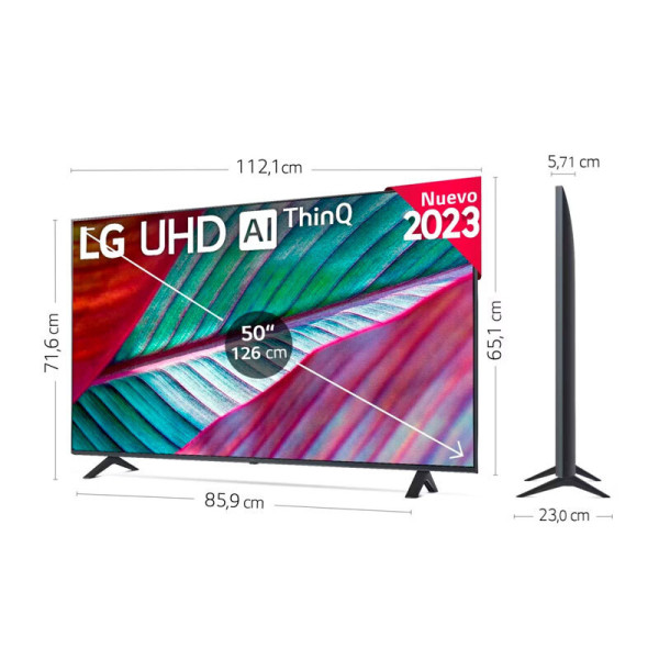 TV 4K 126cm - 50" LG 50UR78006LK