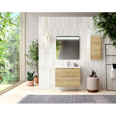 Pack Mueble empotrable Stillo Compact, 2 cajones roble natural| ORBIAM de Fábrica