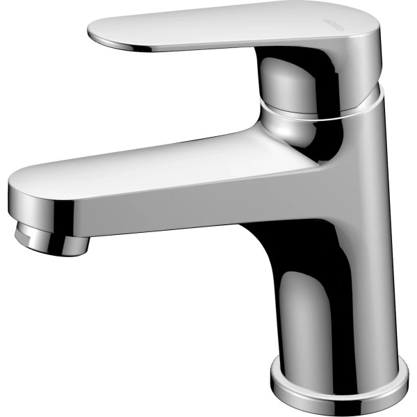 Grifería de lavabo baja Stillo Zeus Cold Open cromo con aireador