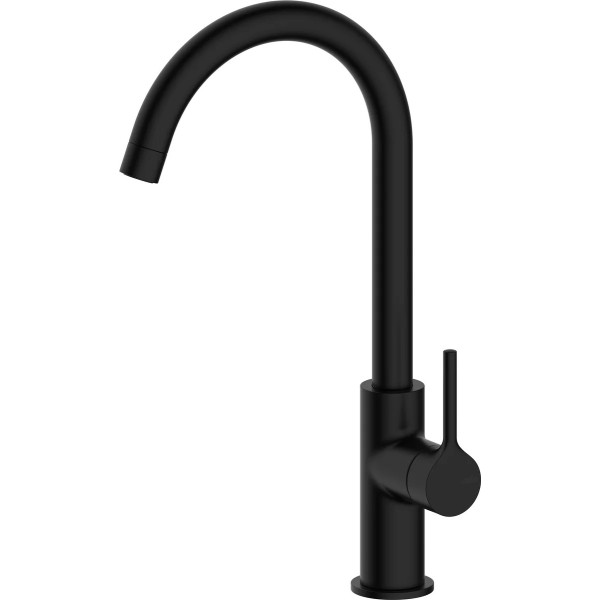 còpia de Aixeteria de lavabo Stillo Hades extra alta monocomandament 1 jet negre mat