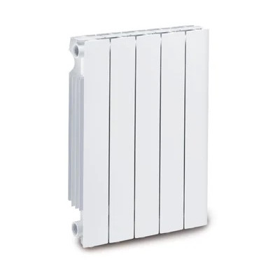 Batería de radiador de aluminio Mithos Trento Evolution 500 de 5 elementos 440W (DT40°C), blanco (RAL 9016)| ORBIAM de Fábrica