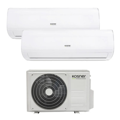 Kosner KSTi NOVA multisplit aire acondicionado pared R-32 KSTi NOVA 2X1 12+12| ORBIAM de Fábrica