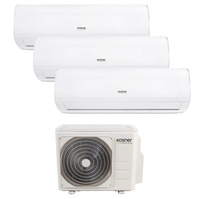 Kosner KSTi NOVA multisplit aire acondicionado pared R-32 KSTi NOVA 3X1 12+12+12| ORBIAM de Fábrica