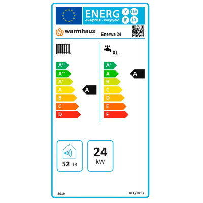 Caldera mural mixta Warmhaus Enerwa 24/31 ErP instantánea, gas natural / propano, 24,25/31,15kW bajo Nox| ORBIAM de Fábrica