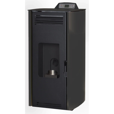 Estufa de pellet Greenheiss Rosa Air Classic 7 antracita 6,5kW| ORBIAM de Fábrica