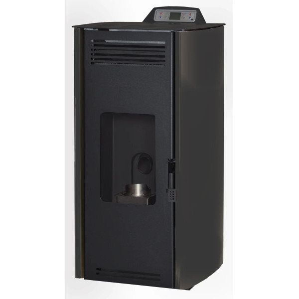 Estufa de pellet Greenheiss Rosa Air Classic 7 antracita 6,5kW