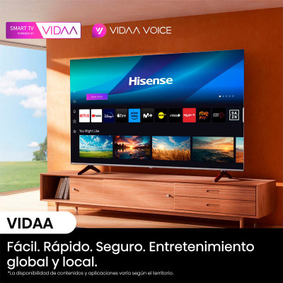 TV 4K Hisense 50E6NT| ORBIAM de Fàbrica