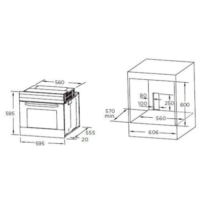 Horno Midea MBO65M40-X-ST | ORBIAM de Fábrica