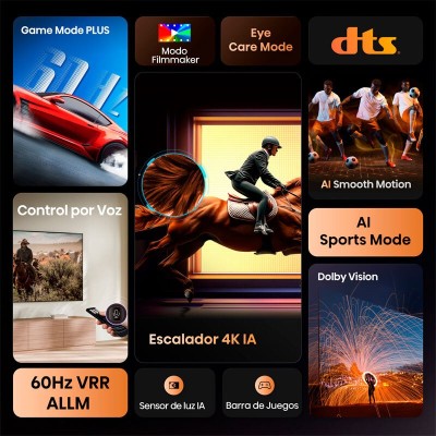 TV 4K Hisense 55A6Q| ORBIAM de Fàbrica