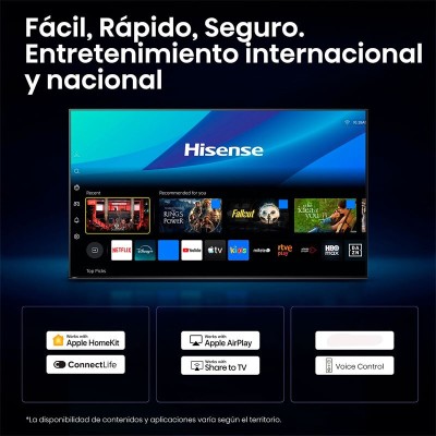 TV 4K Hisense 43Q7S | ORBIAM de Fábrica