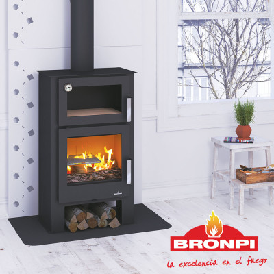 Comprar Estufa Gijón-H frontal BRONPI | ORBIAM de Fábrica