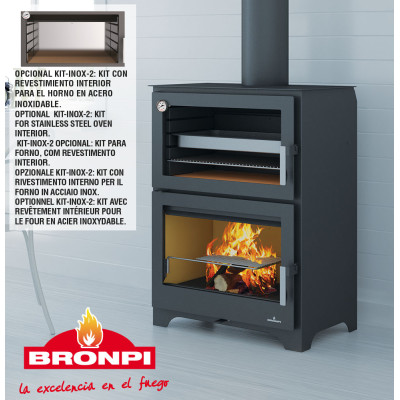 Estufa Horno Murano BRONPI online | ORBIAM de Fábrica