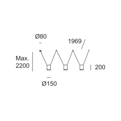 Comprar Penjant Attic Triple Rectangular LEDSC4 | ORBIAM de Fàbrica Comprar Penjant Attic Triple Rectangular LEDSC4 | ORBIAM de Fàbrica